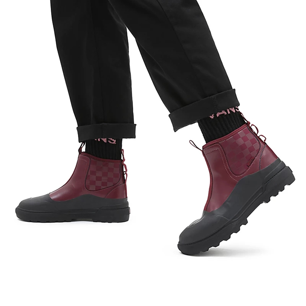 Botas De Agua Vans Surf Supply Colfax Boot Hombre Burdeos | VN288S4BQ89