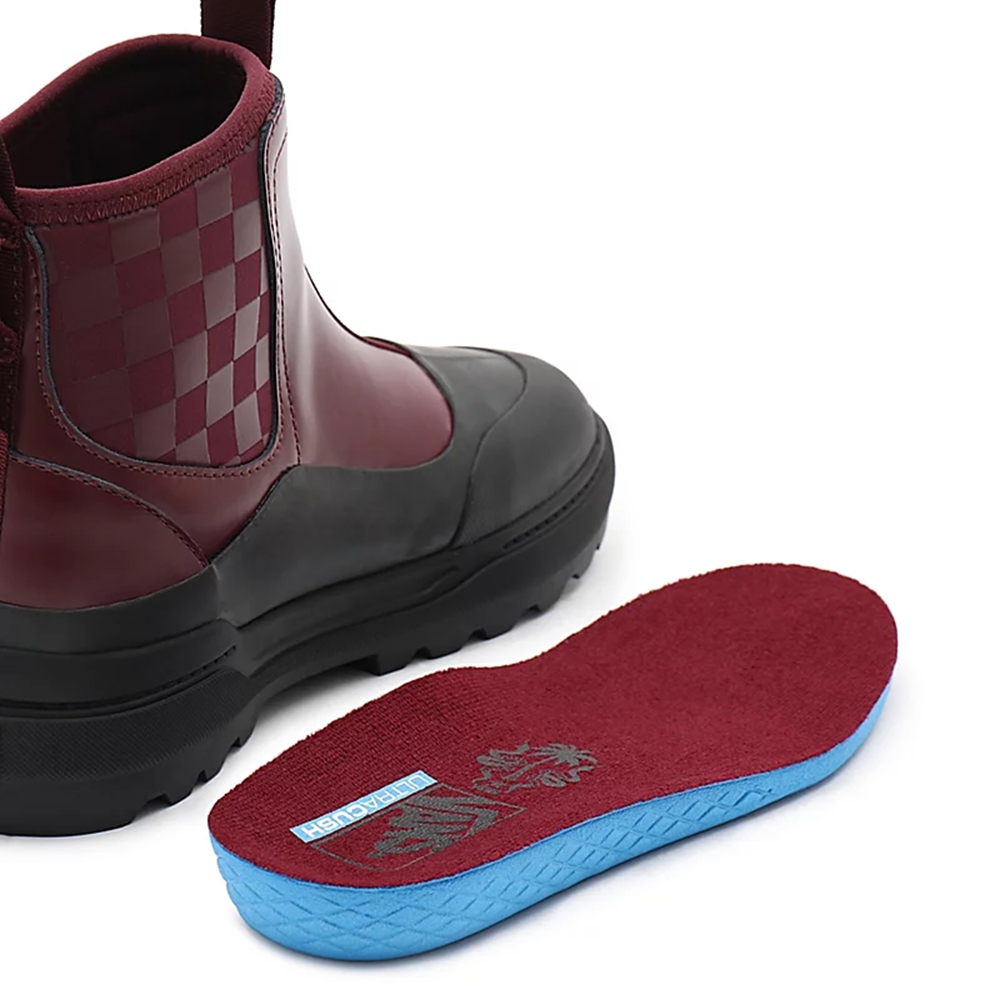 Botas De Agua Vans Surf Supply Colfax Boot Hombre Burdeos | VN288S4BQ89