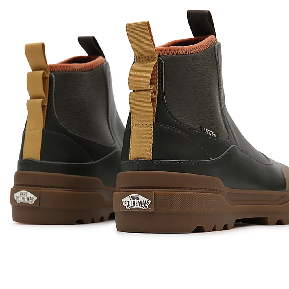 Botas De Agua Vans Textured Waves Colfax Boot Hombre Verde Oscuro | VN238W5OJ73