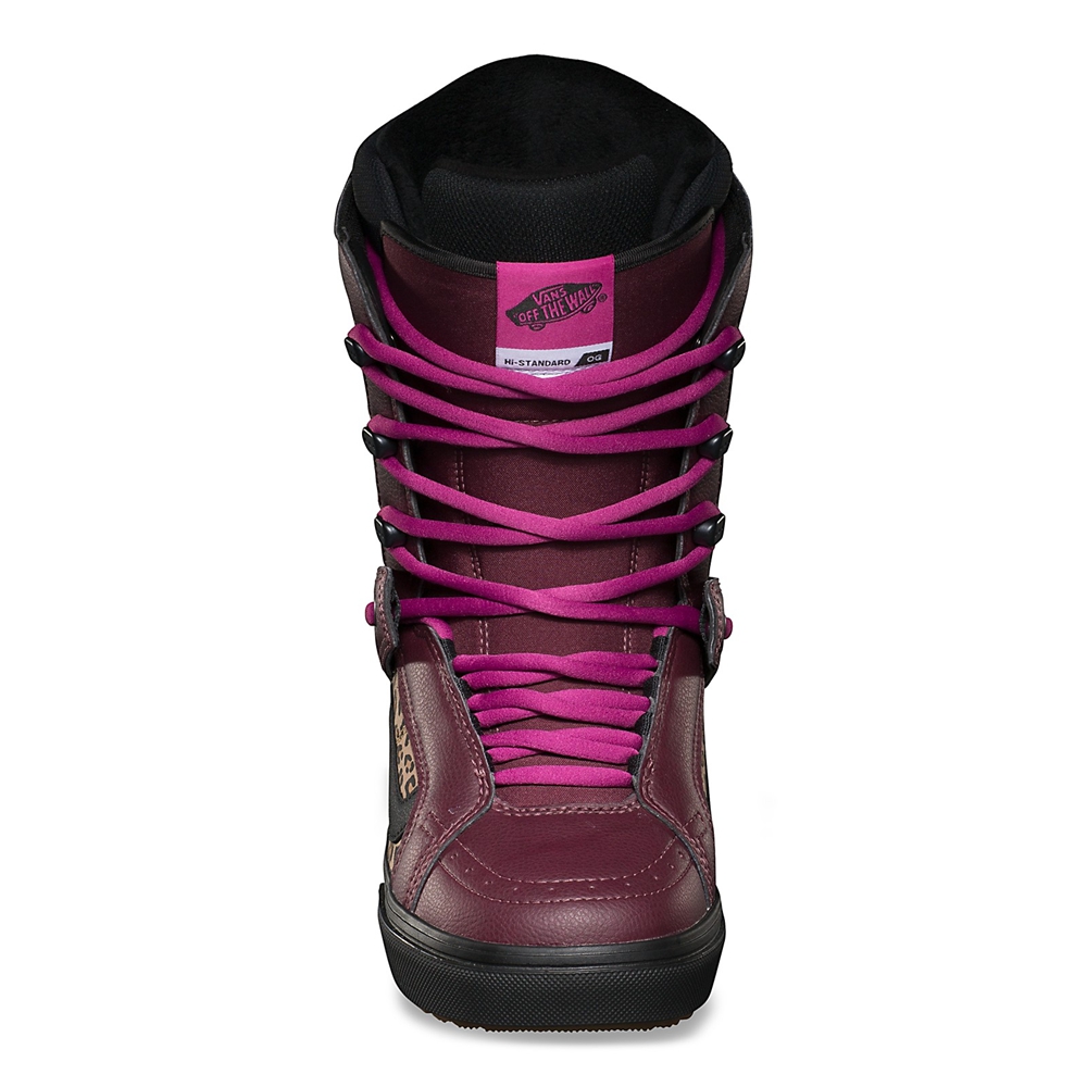 Botas Vans Hi-Standard OG Boots Hombre Burdeos | VN425C5OU32