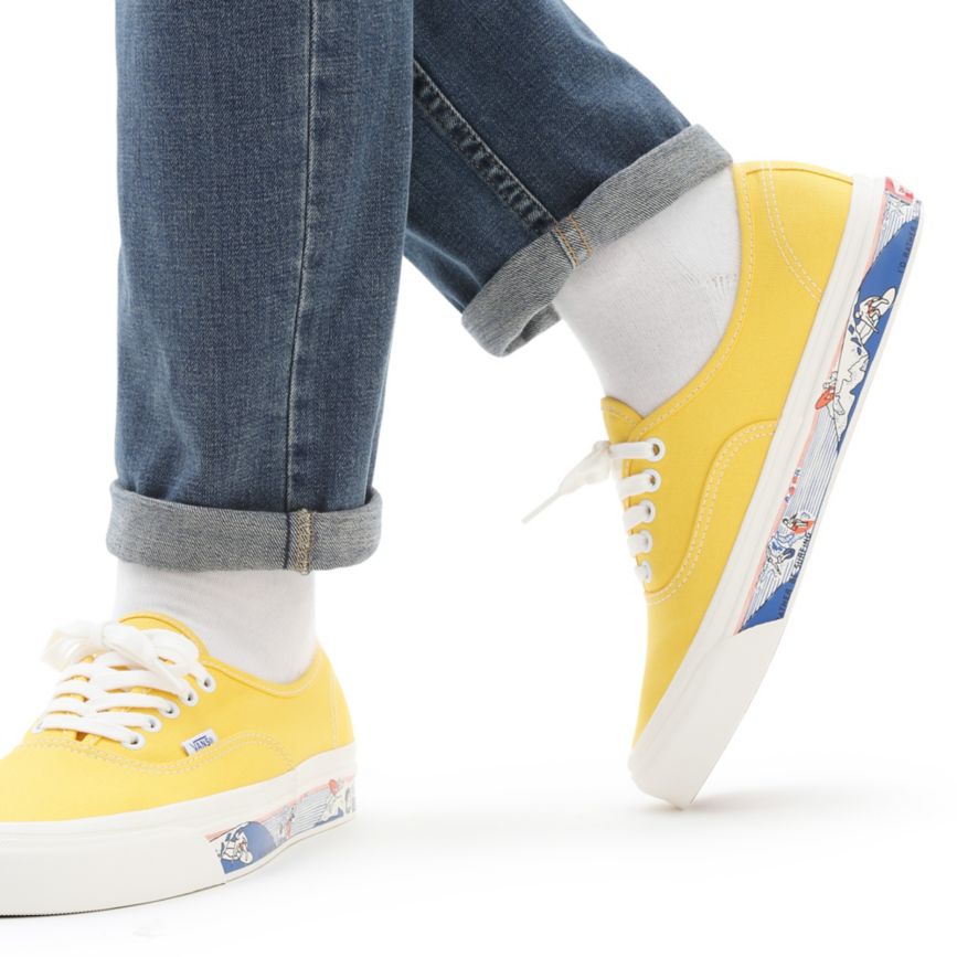CLASSICS Vans Anaheim Factory Authentic 44 DX Mujer Amarillo | VN447V3SG83