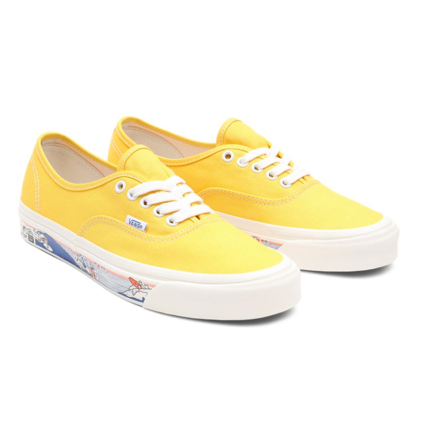 CLASSICS Vans Anaheim Factory Authentic 44 DX Mujer Amarillo | VN447V3SG83