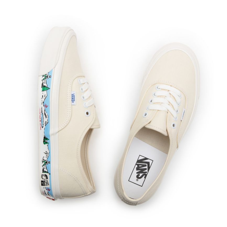CLASSICS Vans Anaheim Factory Authentic 44 DX Mujer Blancas | VN728O9XU87