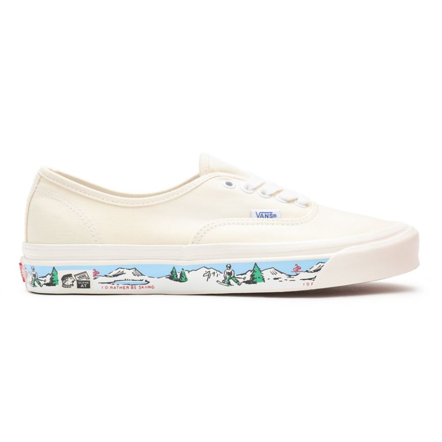 CLASSICS Vans Anaheim Factory Authentic 44 DX Mujer Blancas | VN728O9XU87