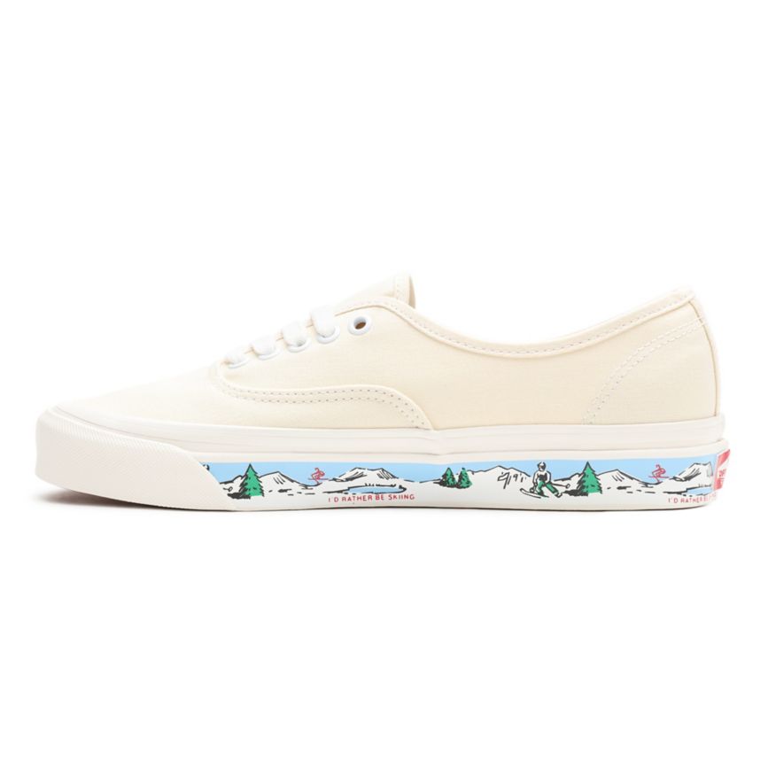 CLASSICS Vans Anaheim Factory Authentic 44 DX Mujer Blancas | VN728O9XU87