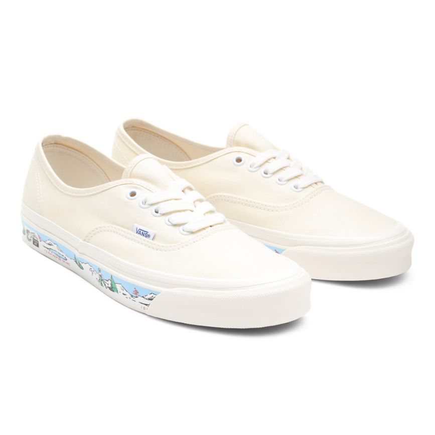 CLASSICS Vans Anaheim Factory Authentic 44 DX Mujer Blancas | VN728O9XU87