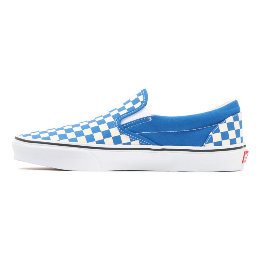 CLASSICS Vans Checkerboard Classic Slip-On Hombre Burdeos | VN951G6XC39