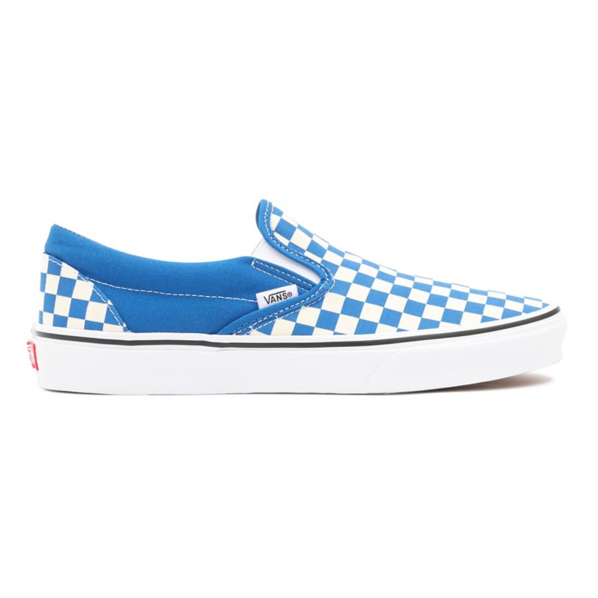 CLASSICS Vans Checkerboard Classic Slip-On Hombre Burdeos | VN951G6XC39