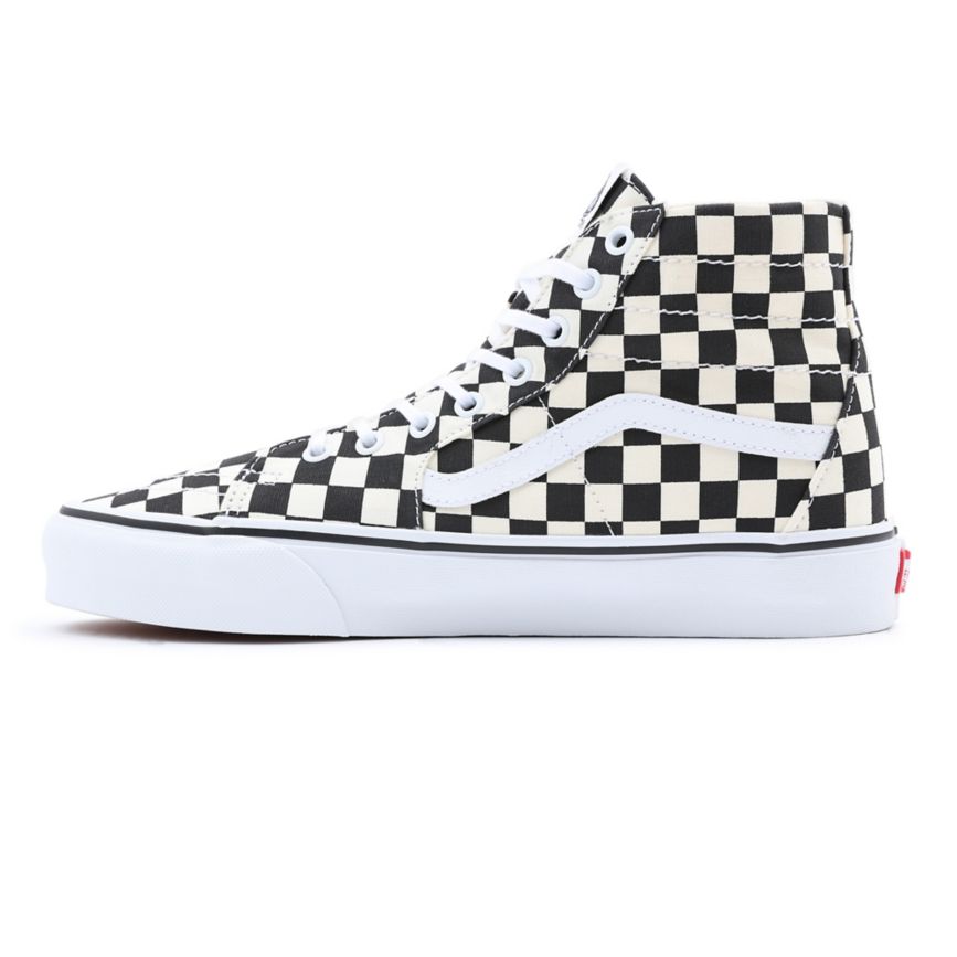 CLASSICS Vans Checkerboard Sk8-Hi Tapered Mujer Negras | VN646B3FQ48