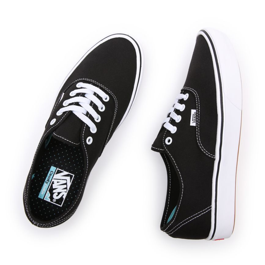 CLASSICS Vans Classic ComfyCush Authentic Hombre Negras | VN458L4KI62