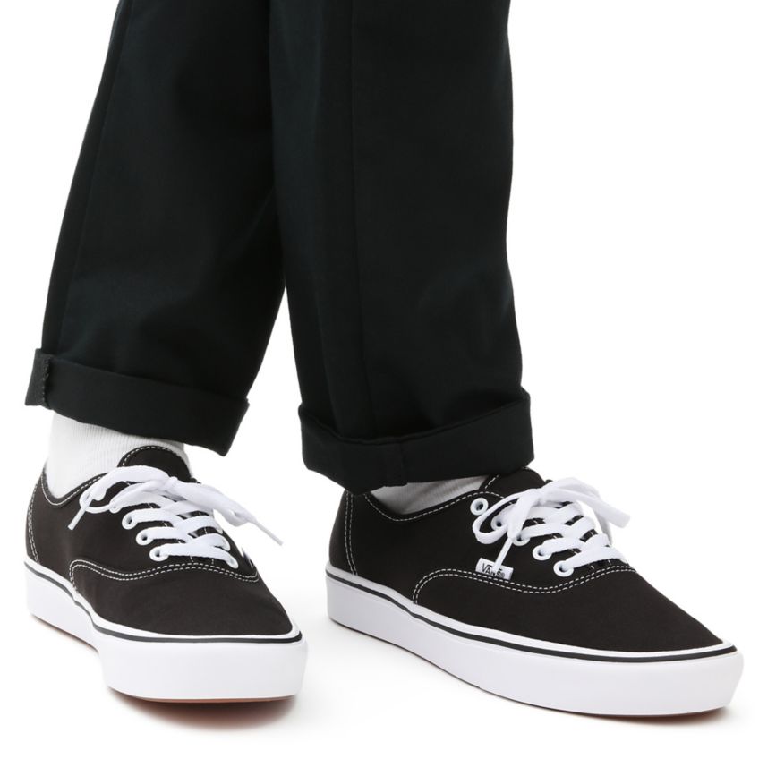 CLASSICS Vans Classic ComfyCush Authentic Hombre Negras | VN458L4KI62