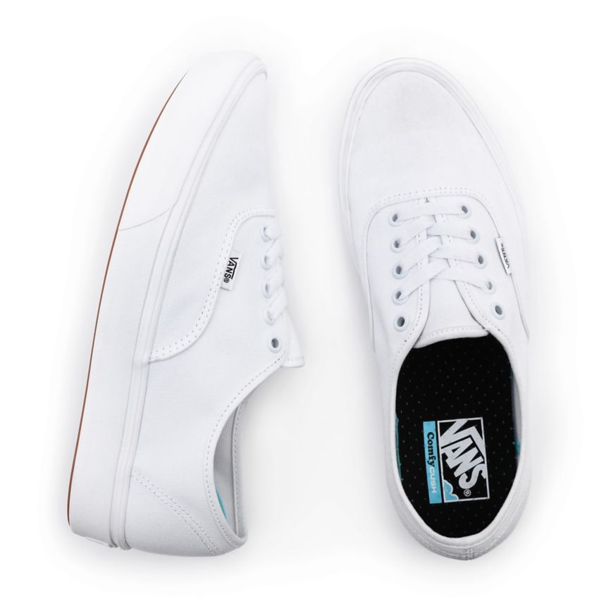 CLASSICS Vans Classic ComfyCush Authentic Hombre Blancas | VN717N2GP61