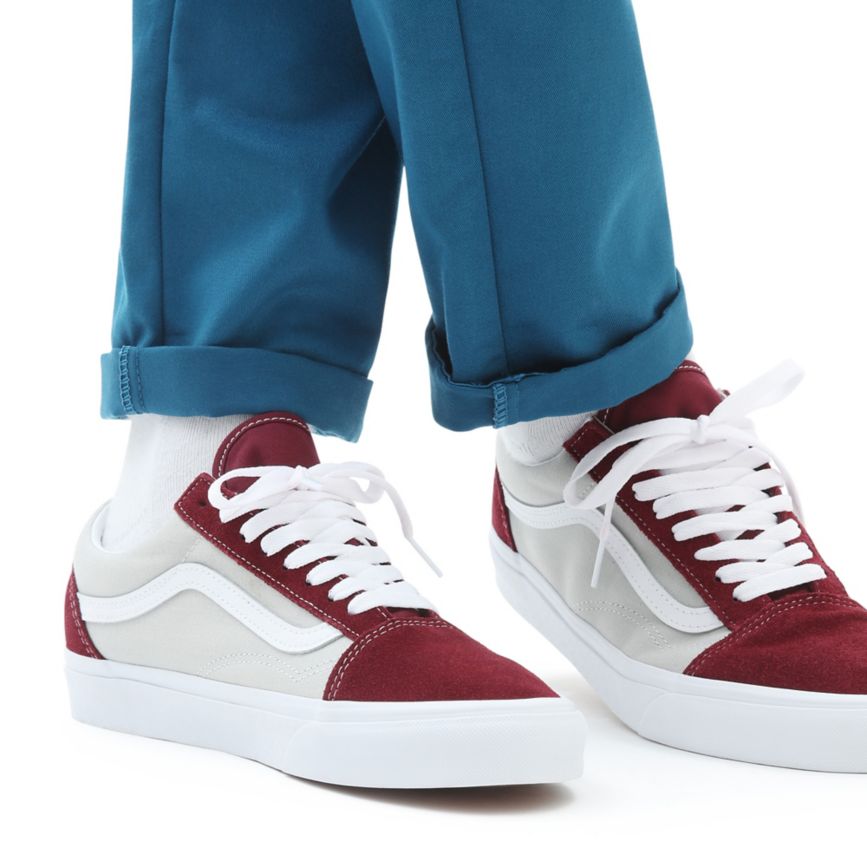 CLASSICS Vans Classic Sport Old Skool Hombre Burdeos | VN904F6SA76
