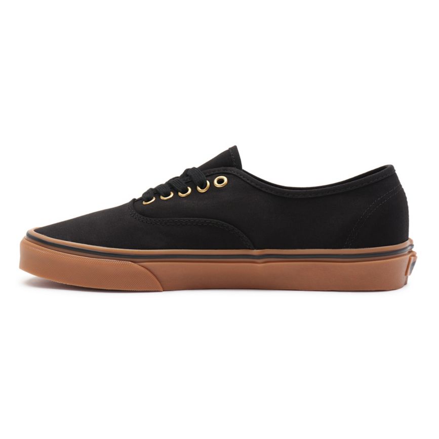 CLASSICS Vans Gum Authentic Hombre Negras | VN010G5PA58