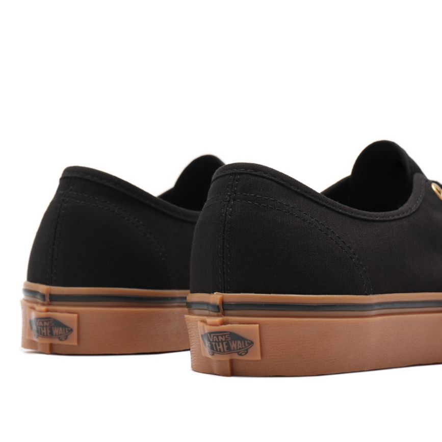 CLASSICS Vans Gum Authentic Hombre Negras | VN010G5PA58