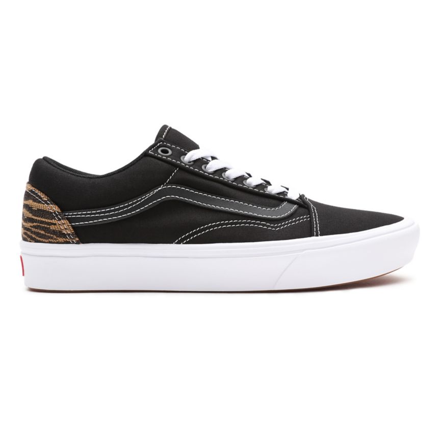 CLASSICS Vans Le Tigre ComfyCush Old Skool Mujer Negras | VN708E6KY32