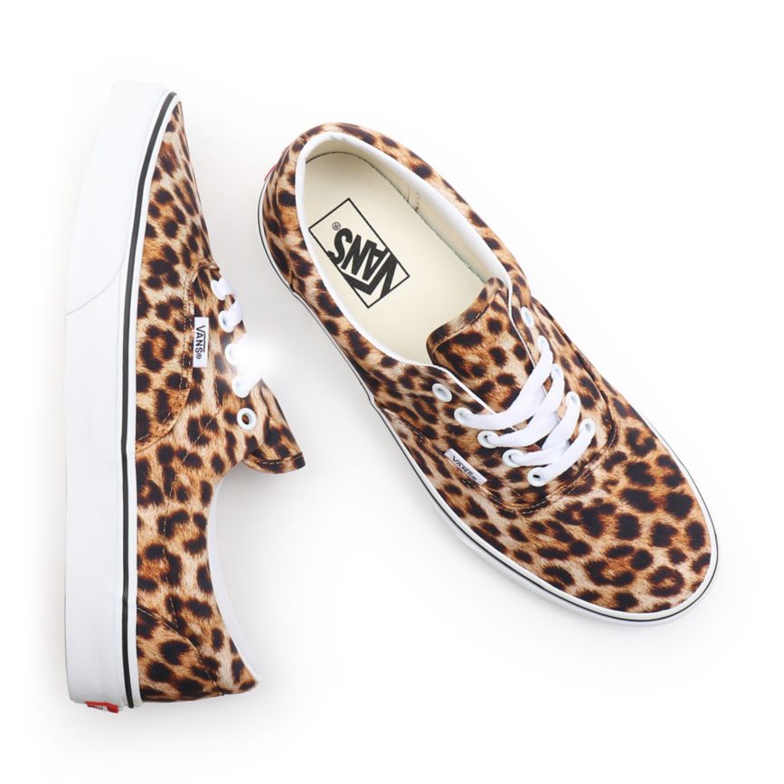 CLASSICS Vans Leopard Era Mujer Negras | VN211D0PR29