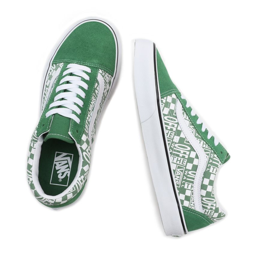 CLASSICS Vans Off The Wall Old Skool Hombre Verde | VN183L2EY09