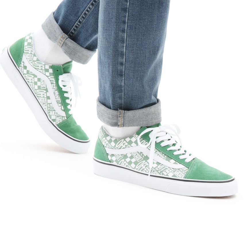 CLASSICS Vans Off The Wall Old Skool Hombre Verde | VN183L2EY09