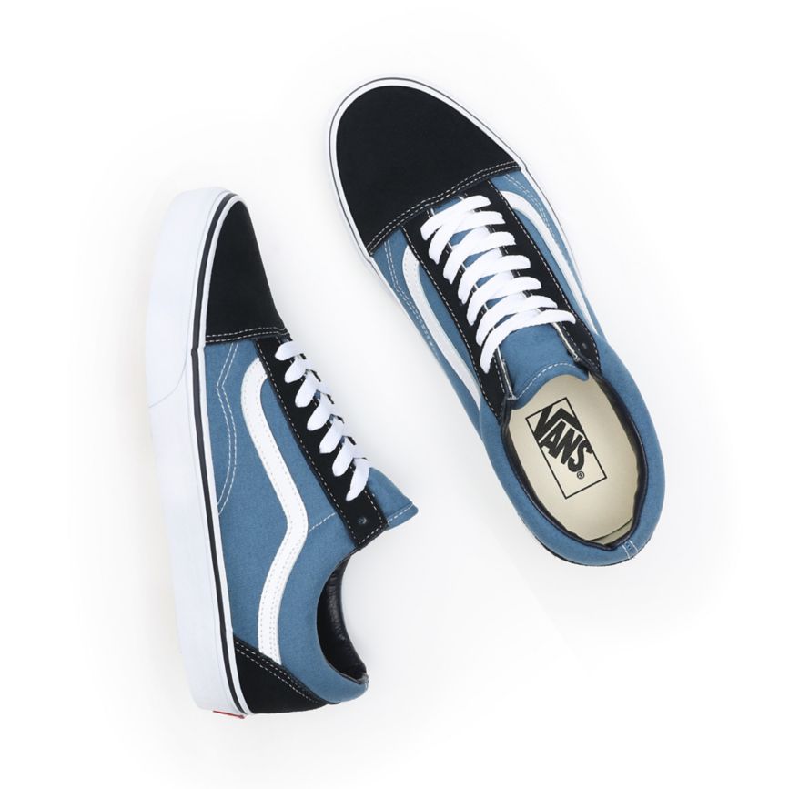 CLASSICS Vans Old Skool Mujer Azul Marino | VN719A4LE51