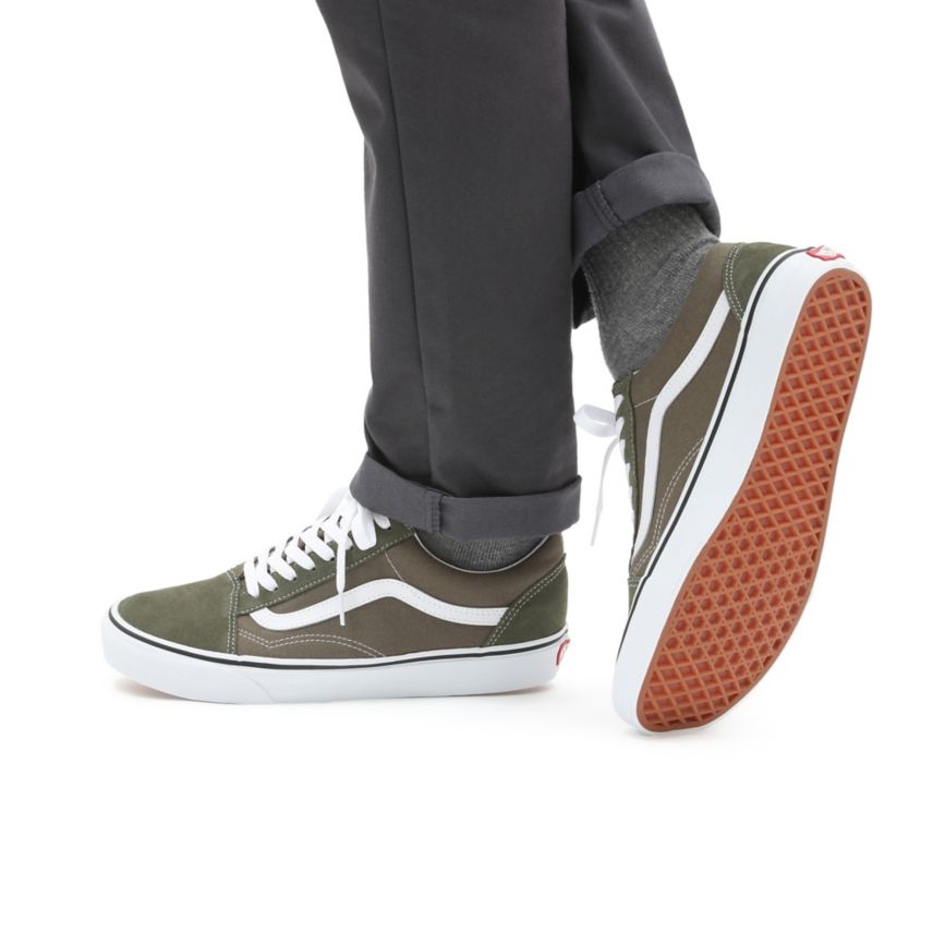 CLASSICS Vans Old Skool Mujer Verde Oliva | VN527G3VN57