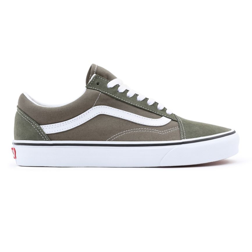 CLASSICS Vans Old Skool Mujer Verde Oliva | VN527G3VN57