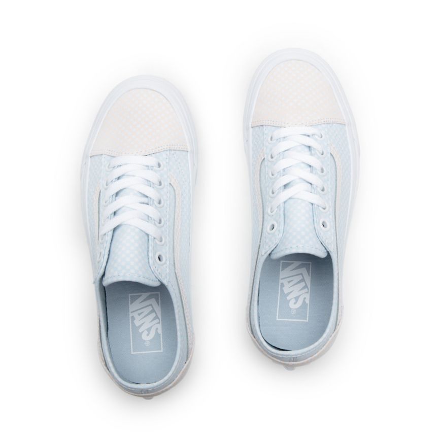 CLASSICS Vans Pastel Checkerboard Old Skool Tapered Mujer Blancas | VN333T7DX74