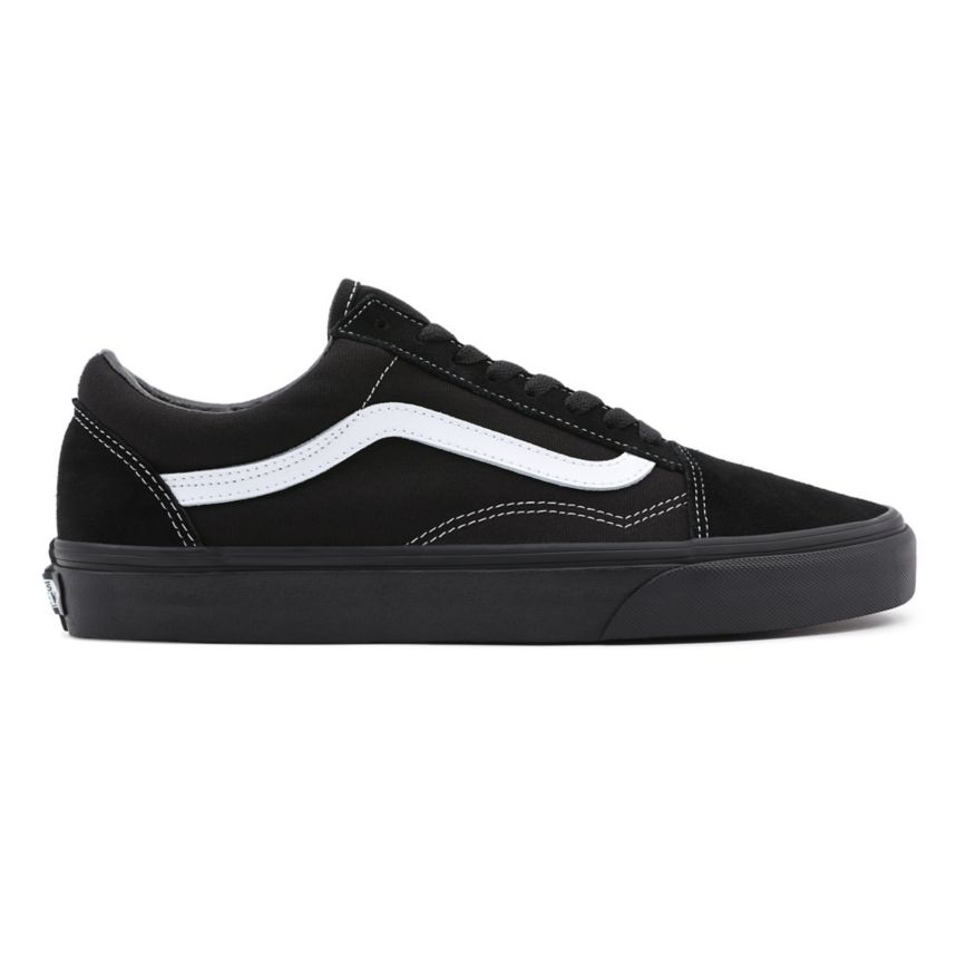 CLASSICS Vans Suede Lona Old Skool Hombre Negras | VN737V7AR28
