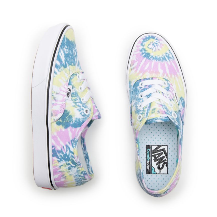 CLASSICS Vans Tie Dye ComfyCush Authentic Hombre Multicolor | VN994D4BE69
