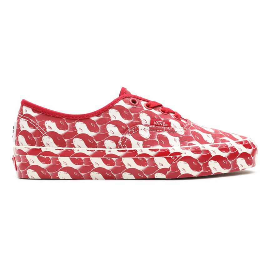 CLASSICS Vans X Opening Ceremony Authentic Mujer Rojas | VN189P1DE67