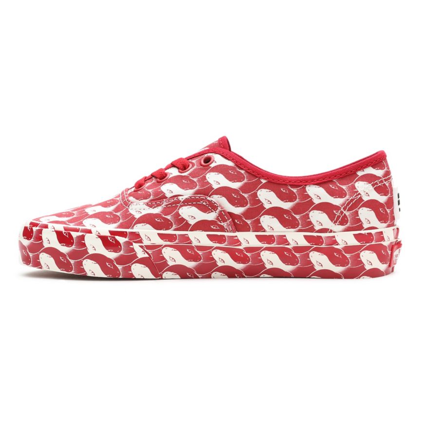CLASSICS Vans X Opening Ceremony Authentic Mujer Rojas | VN189P1DE67