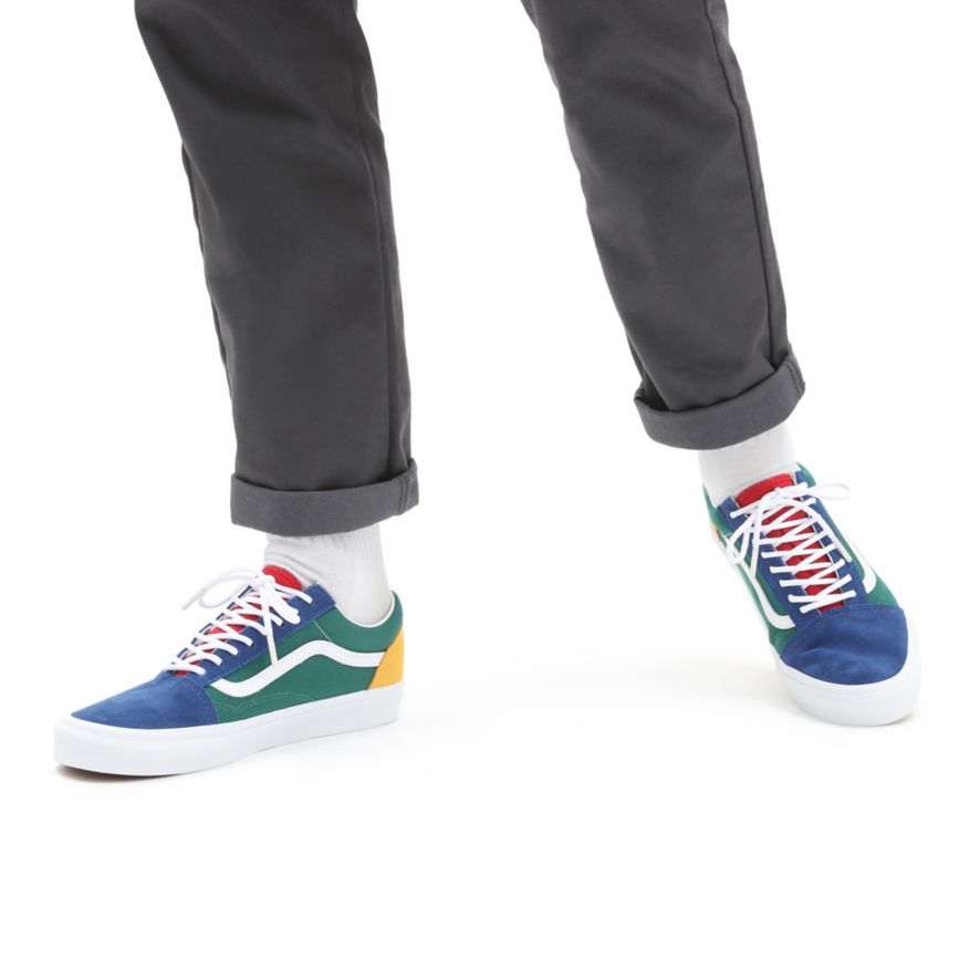 CLASSICS Vans Yacht Club Old Skool Hombre Azules | VN923V8QI92