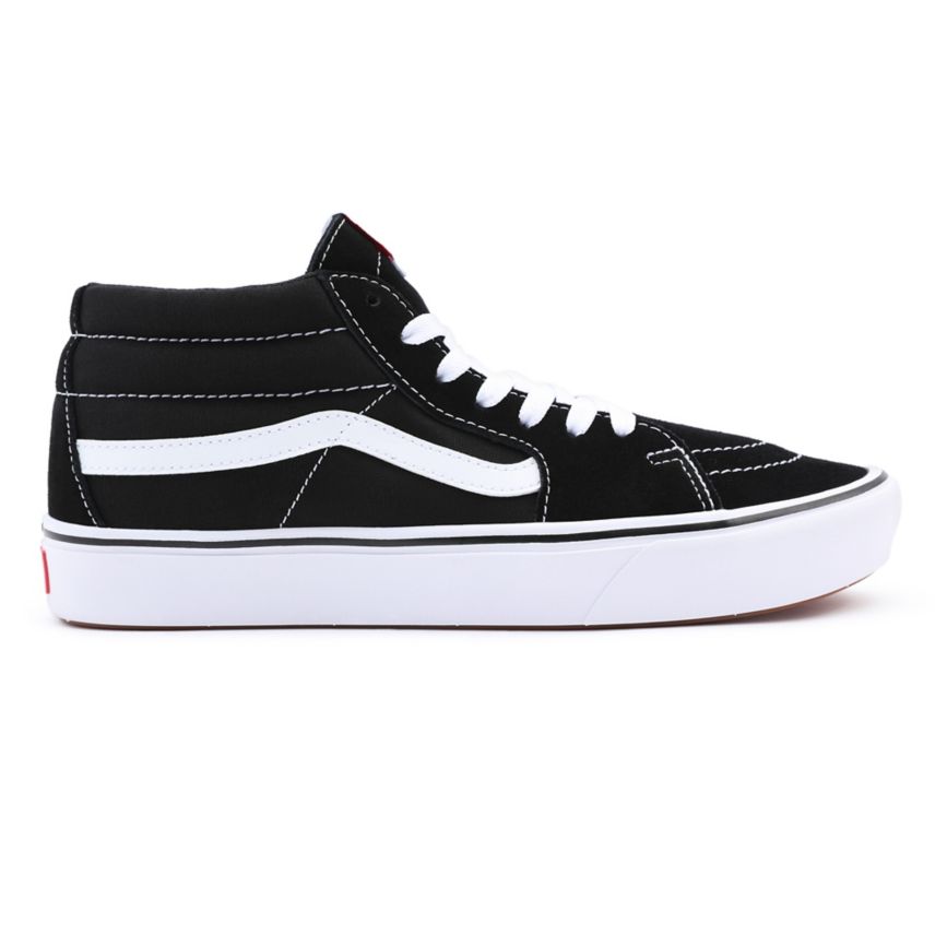 Mid Top Vans Classic ComfyCush Sk8-Mid Mujer Negras | VN027M8NS14