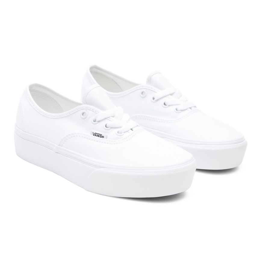 Plataforma Vans Authentic Platform 2.0 Mujer Blancas | VN714V7HC64