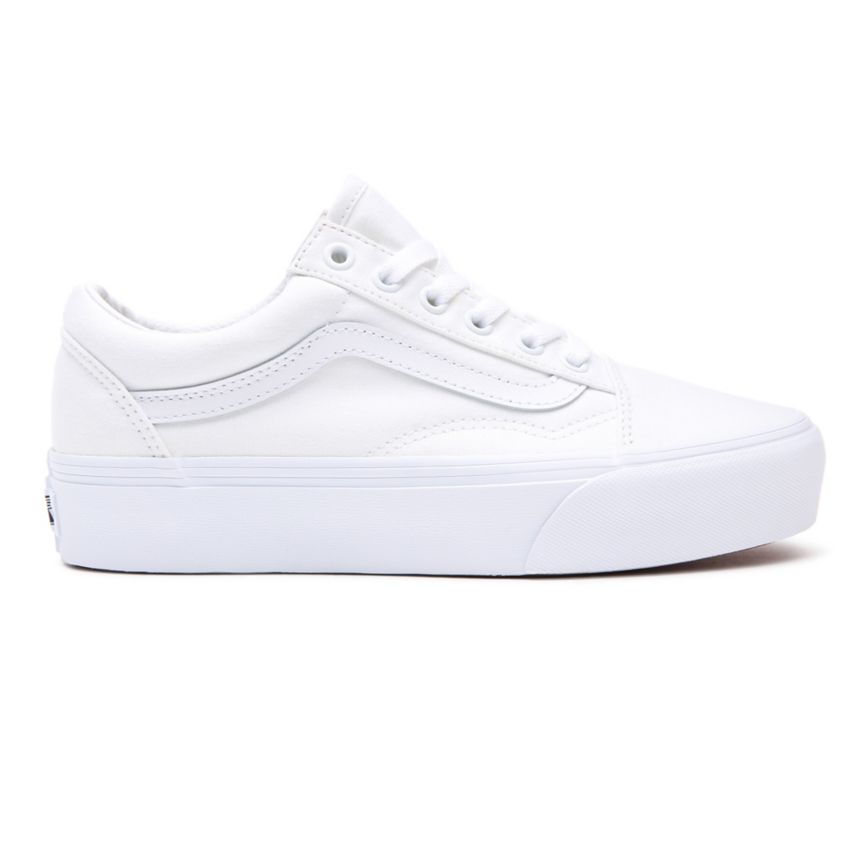 Plataforma Vans Old Skool Platform Mujer Blancas | VN175M5UX57