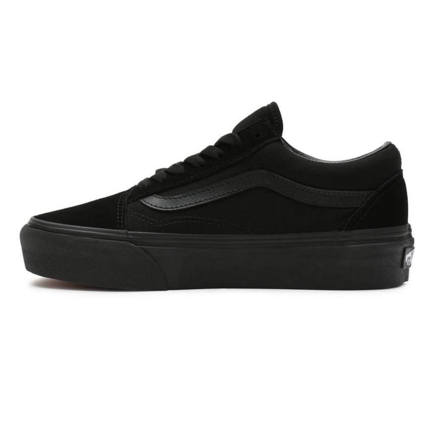 Plataforma Vans Platform Old Skool Mujer Negras | VN094M1ZY71