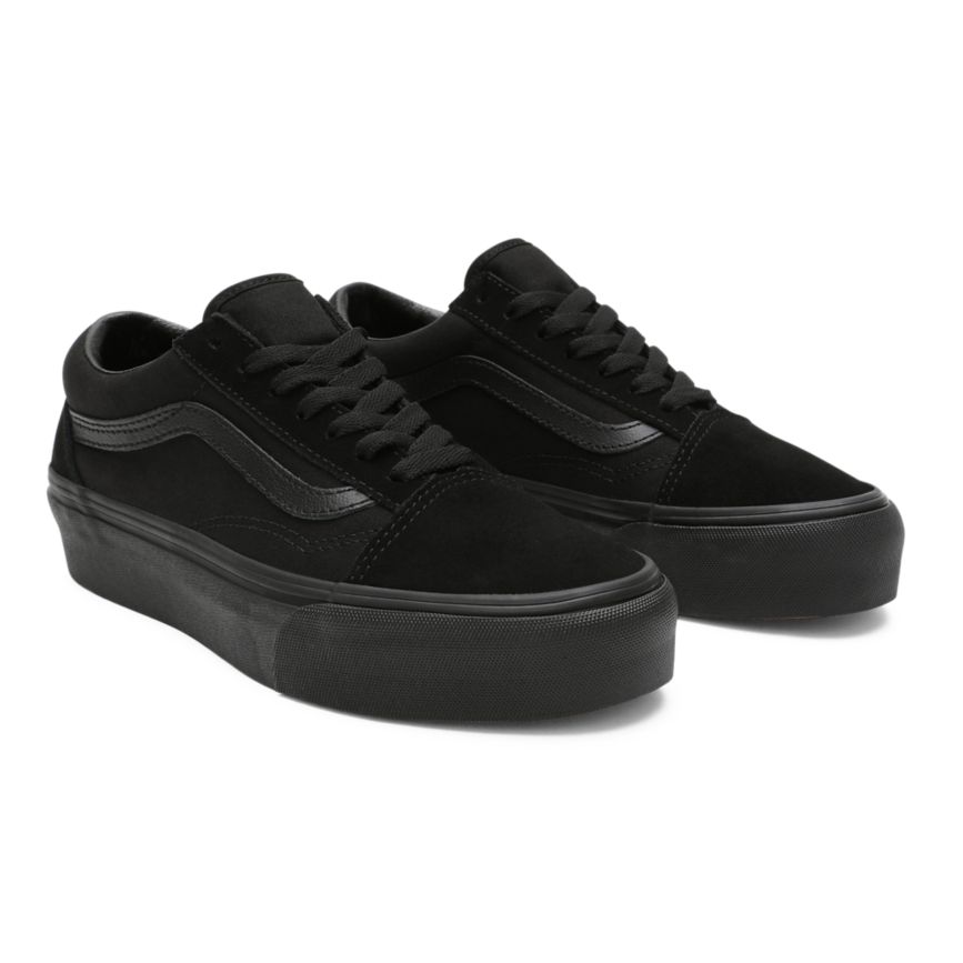 Plataforma Vans Platform Old Skool Mujer Negras | VN094M1ZY71