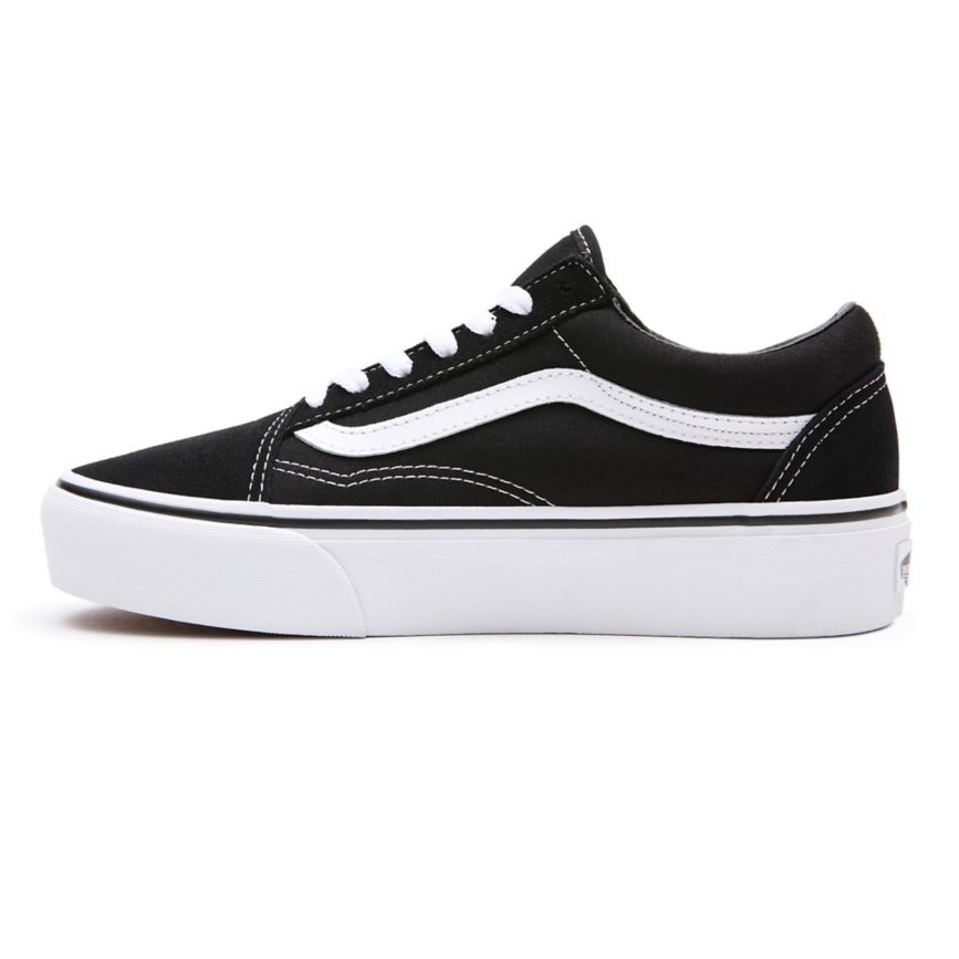 Plataforma Vans Platform Old Skool Mujer Negras | VN318T9UN85