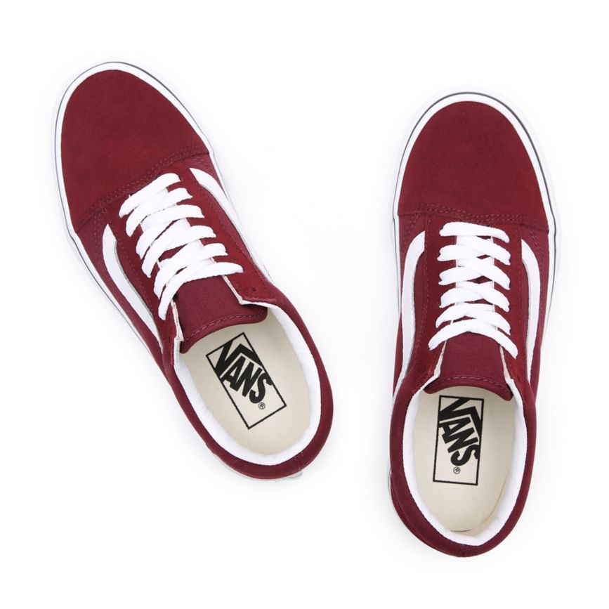 Plataforma Vans Platform Old Skool Mujer Burdeos | VN590E0AV76