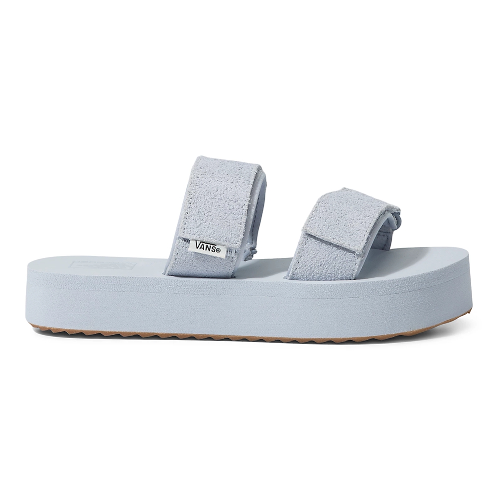 Sandalias Planas Vans Cayucas Slide Mega Platform Mujer Gris | VN447I8QY99