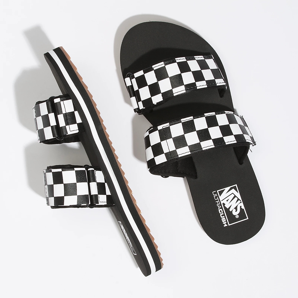 Sandalias Planas Vans Cayucas Slide Mujer Negras | VN608B9GL61
