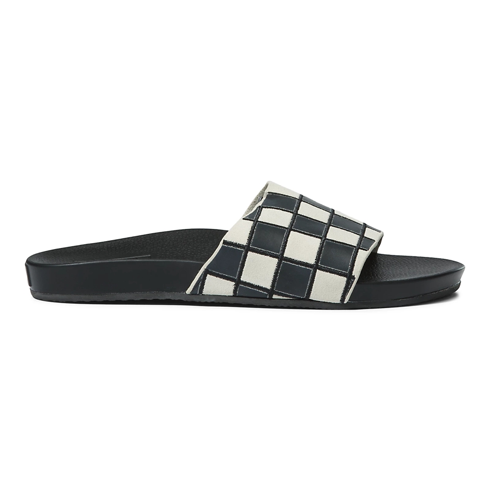 Sandalias Planas Vans Decon Slide Hombre Negras | VN282D1EL57