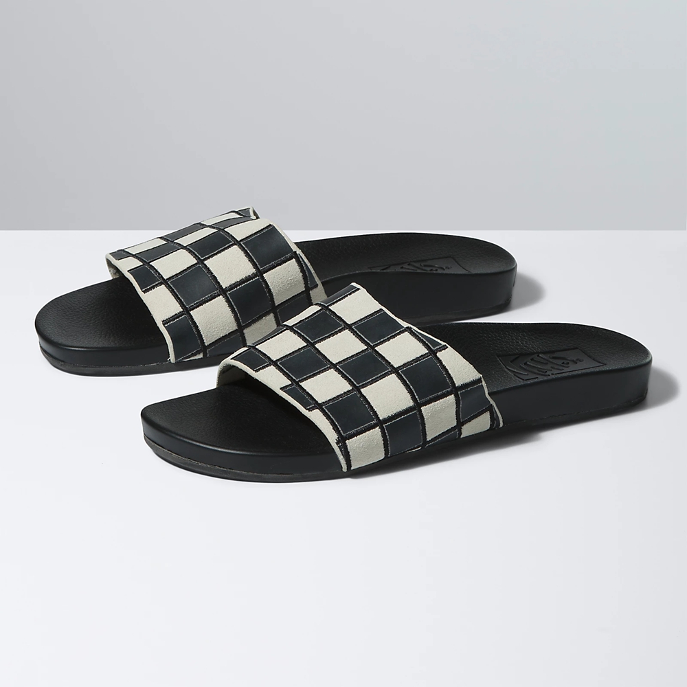 Sandalias Planas Vans Decon Slide Hombre Negras | VN282D1EL57