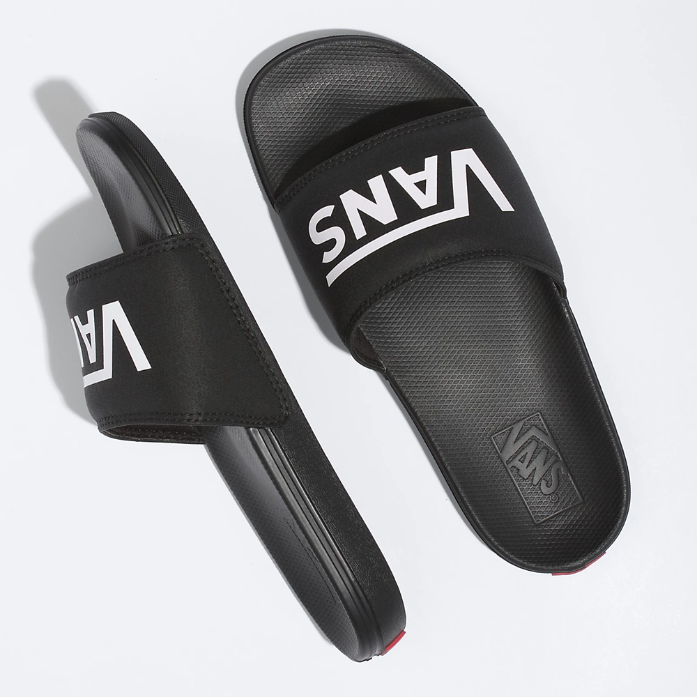 Sandalias Planas Vans La Costa Slide-On Hombre Negras | VN672C7GF43