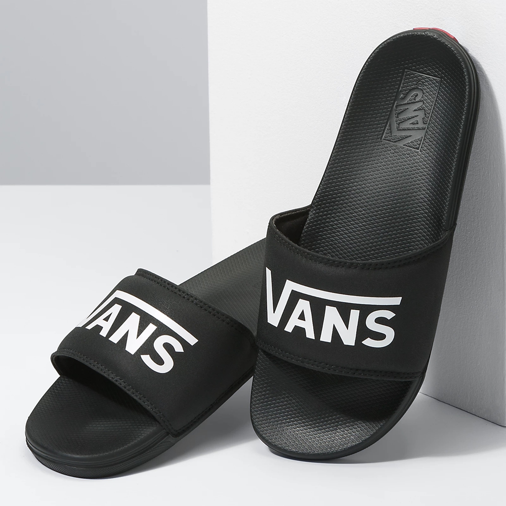 Sandalias Planas Vans La Costa Slide-On Hombre Negras | VN672C7GF43