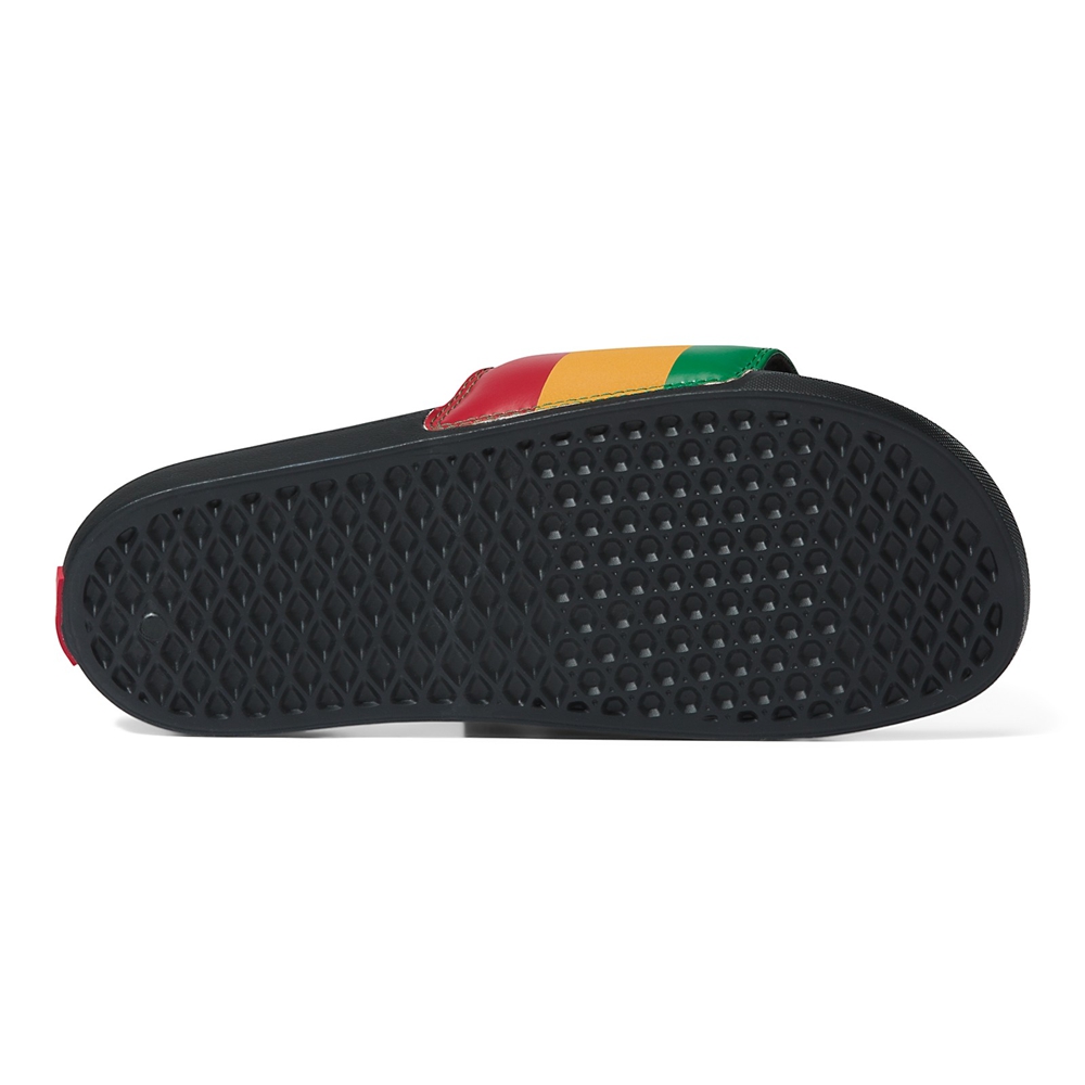 Sandalias Planas Vans La Costa Slide-On Hombre Negras | VN696X0WI99