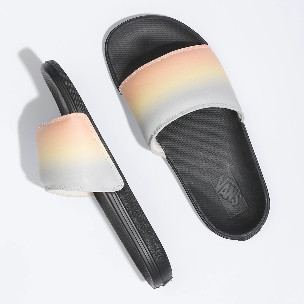 Sandalias Planas Vans Ombre Sunrise La Costa Slide-On Mujer Negras | VN176F2DX30