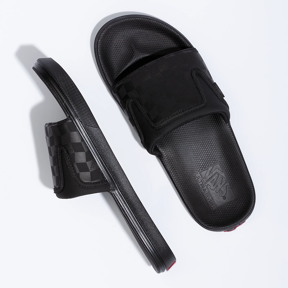 Sandalias Planas Vans UltraCush Slide-On Mujer Negras | VN887M5RO64