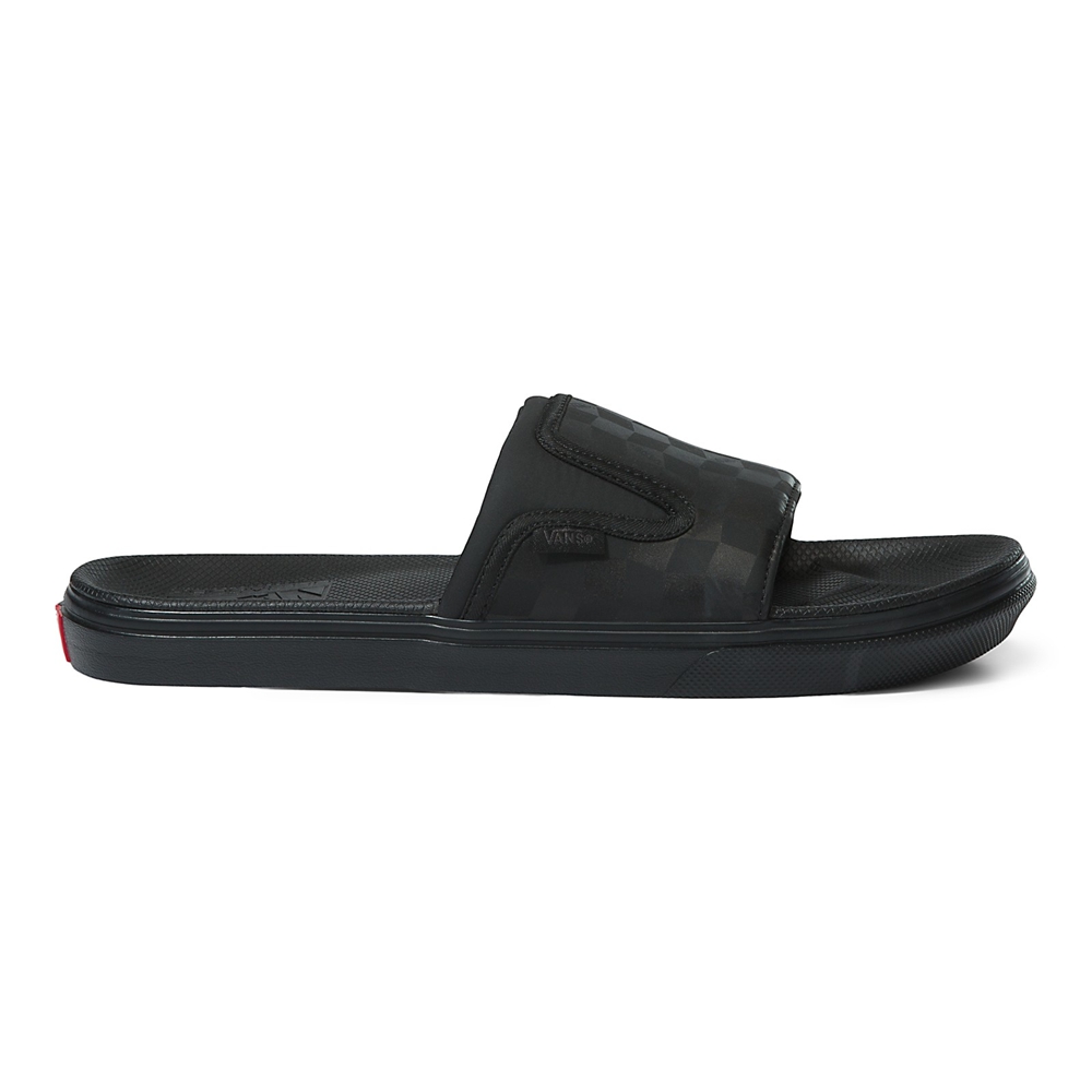 Sandalias Planas Vans UltraCush Slide-On Mujer Negras | VN887M5RO64