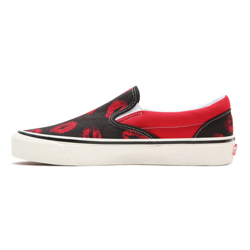 Slip On Vans Anaheim Factory Classic Slip-On 98 DX Mujer Negras | VN107X1KK01